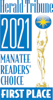 2021 Herald-Tribune Manatee Reader's Choice First Place